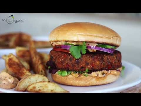 Sweet Potato &amp; Black Bean Burgers with Jess Beautician