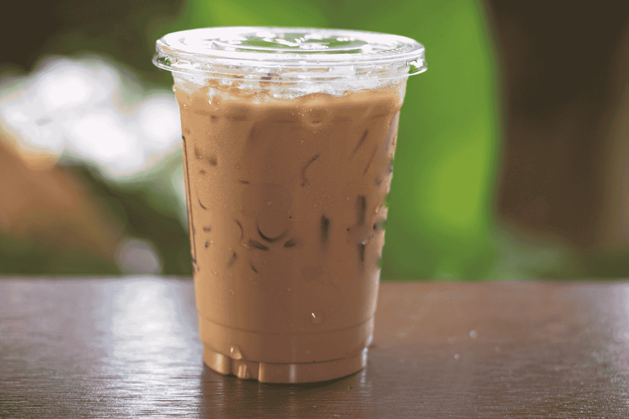 iced pumpkin chai latte