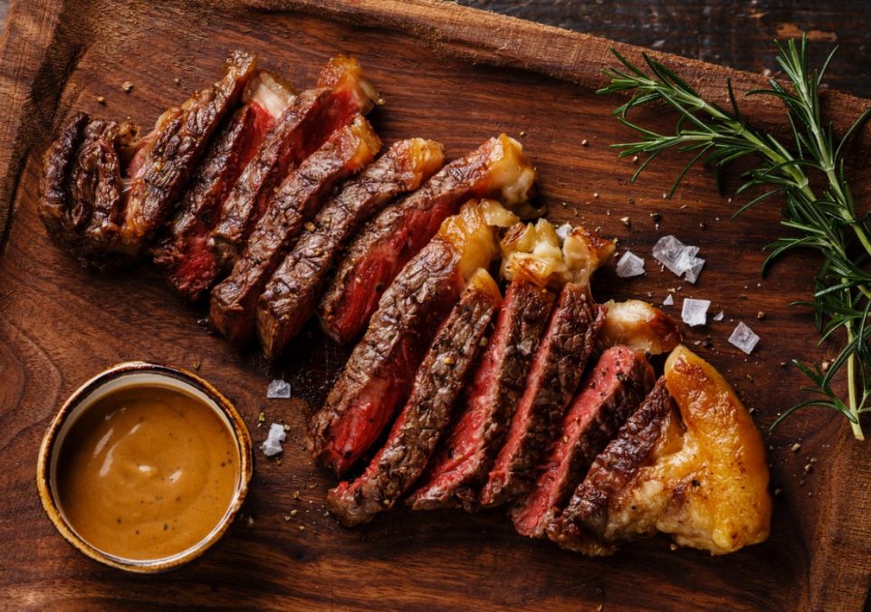 restaurant quality grilled steak