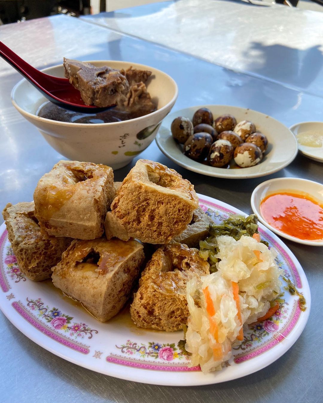 Stinky tofu