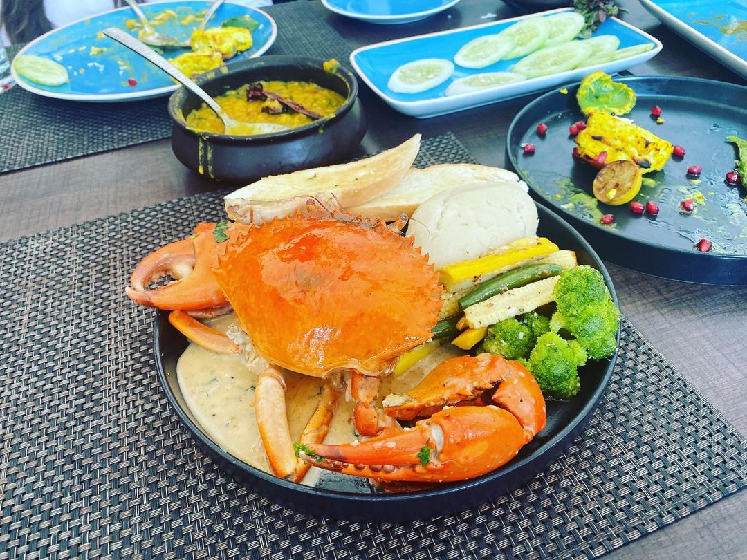 Butter garlic crab