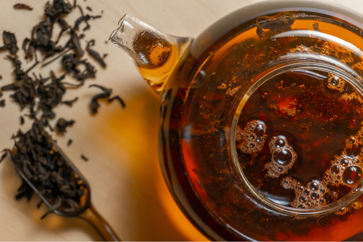 black tea caffeine