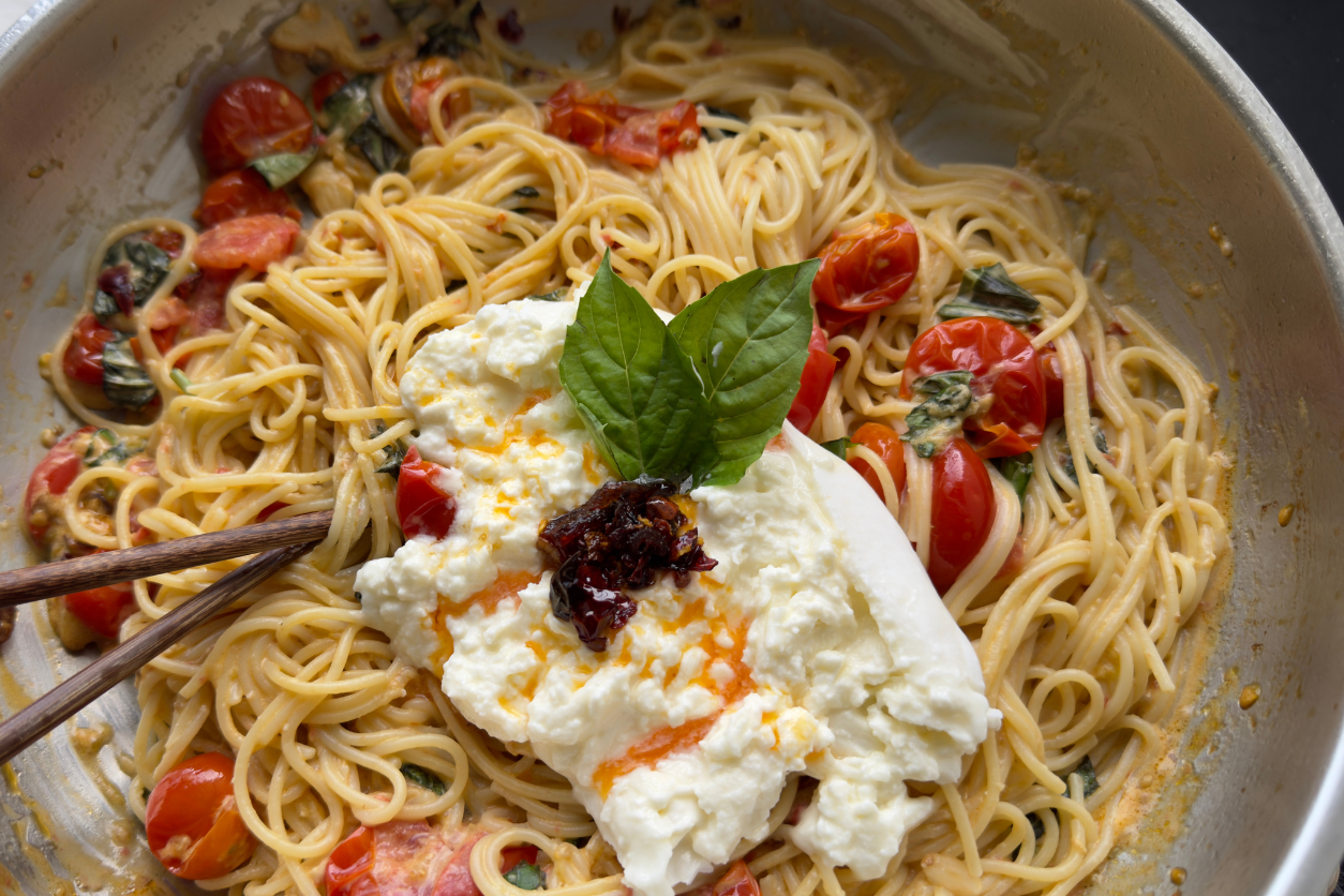 creamy tomato pasta