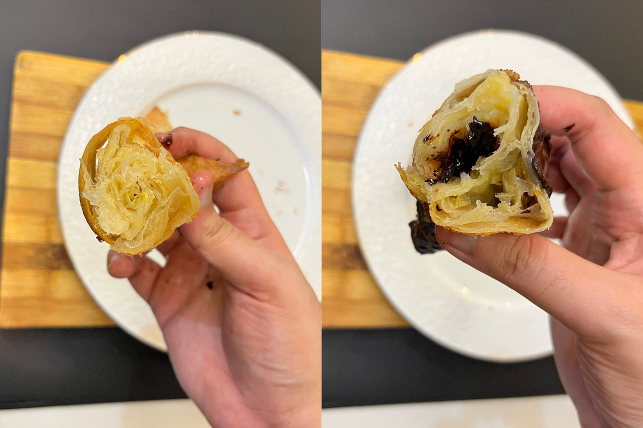 Rice paper croissant