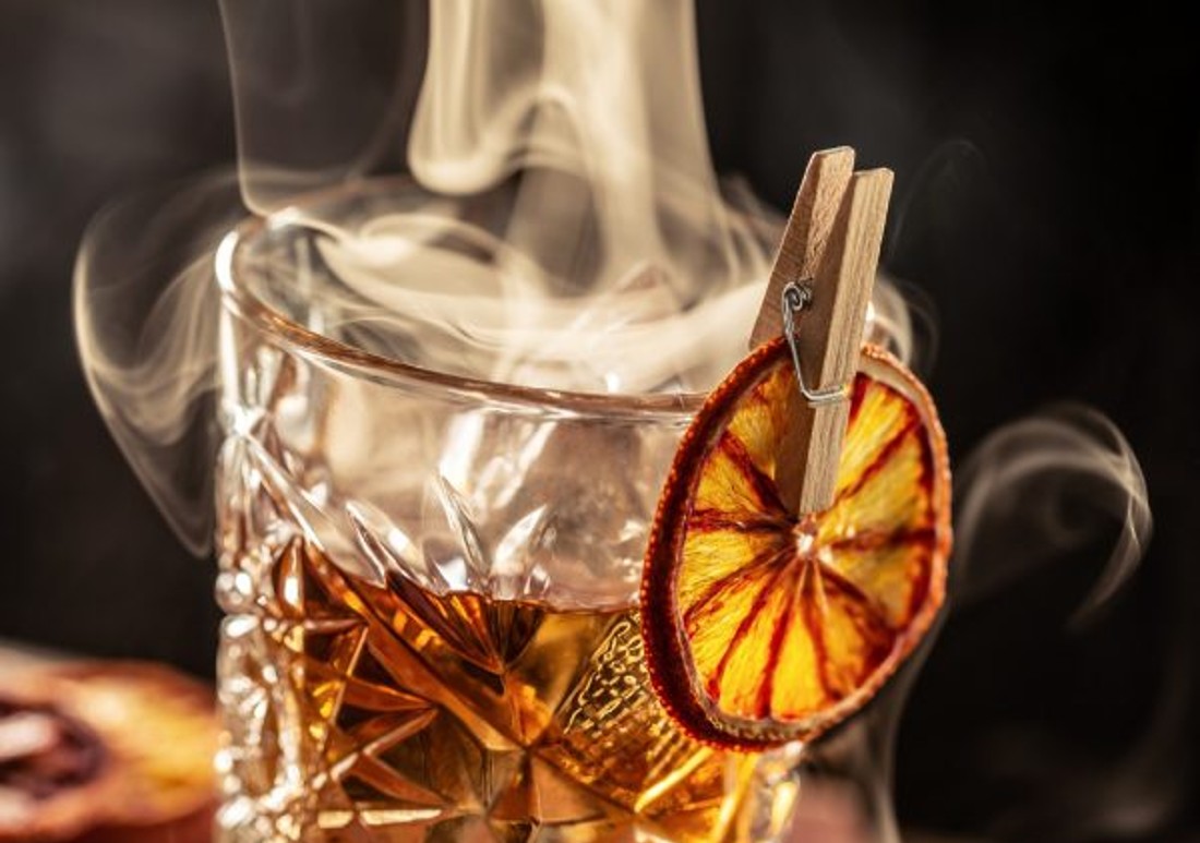 smoked old-fashioned