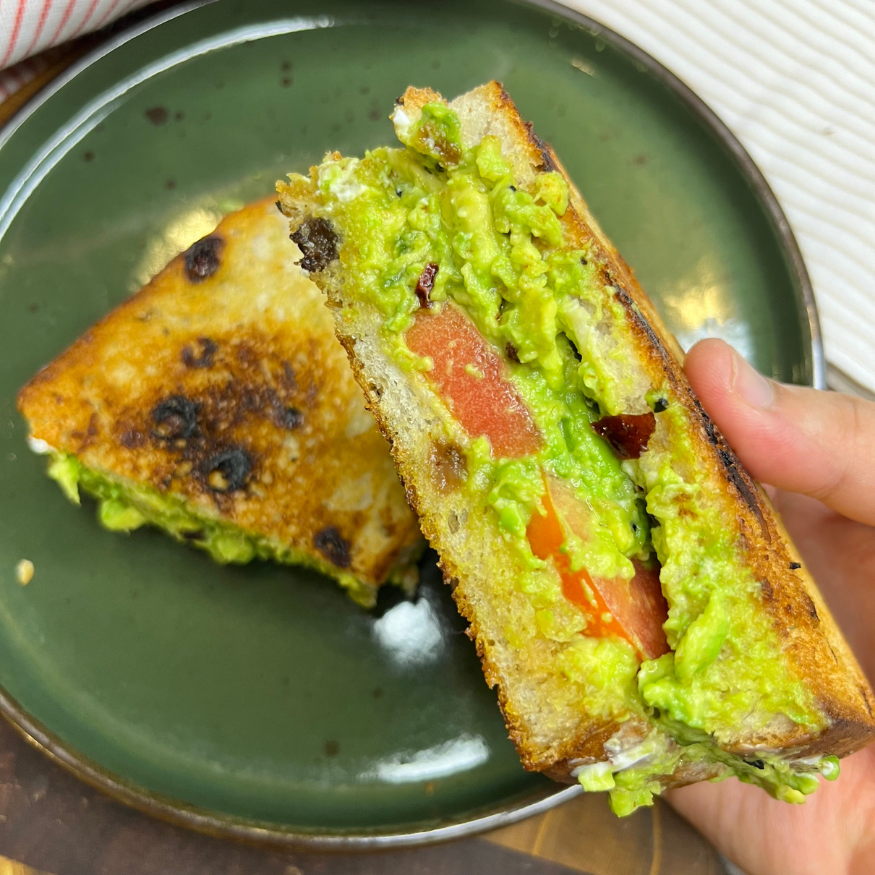 Tomato and Avocado Sandwich