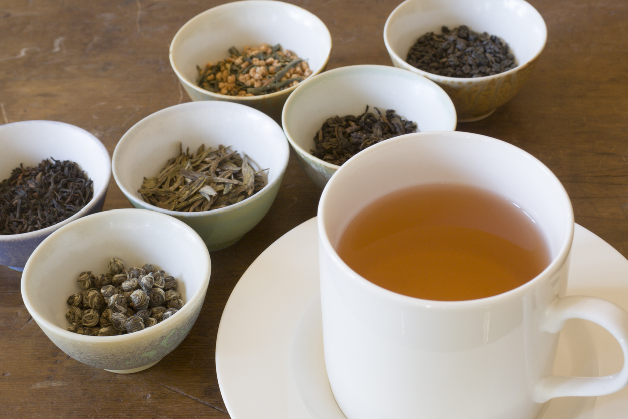 different types of tea