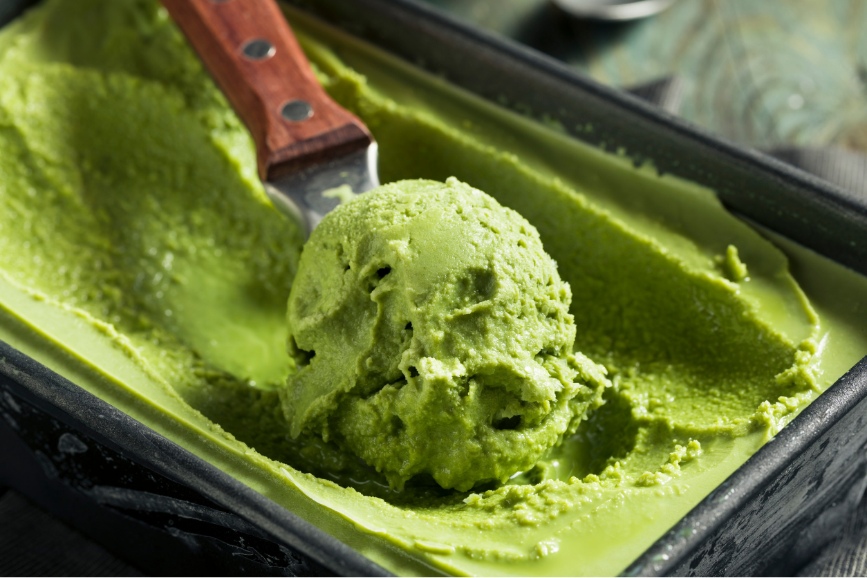 Matcha ice cream