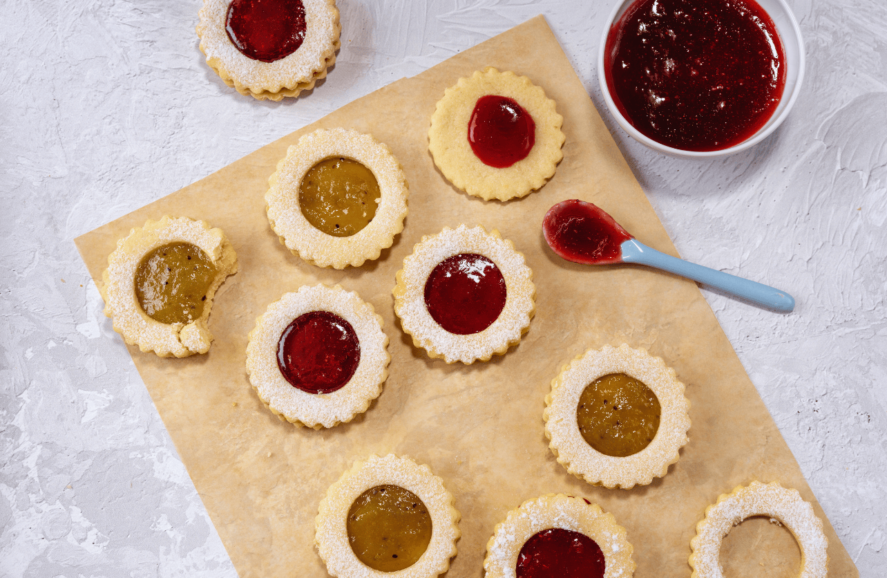 Linzer Cookies